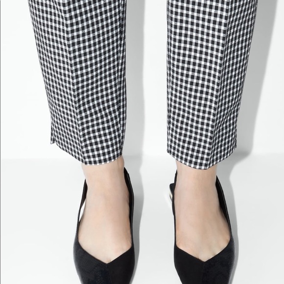 Zara black slingback flats NWT - Picture 5 of 6